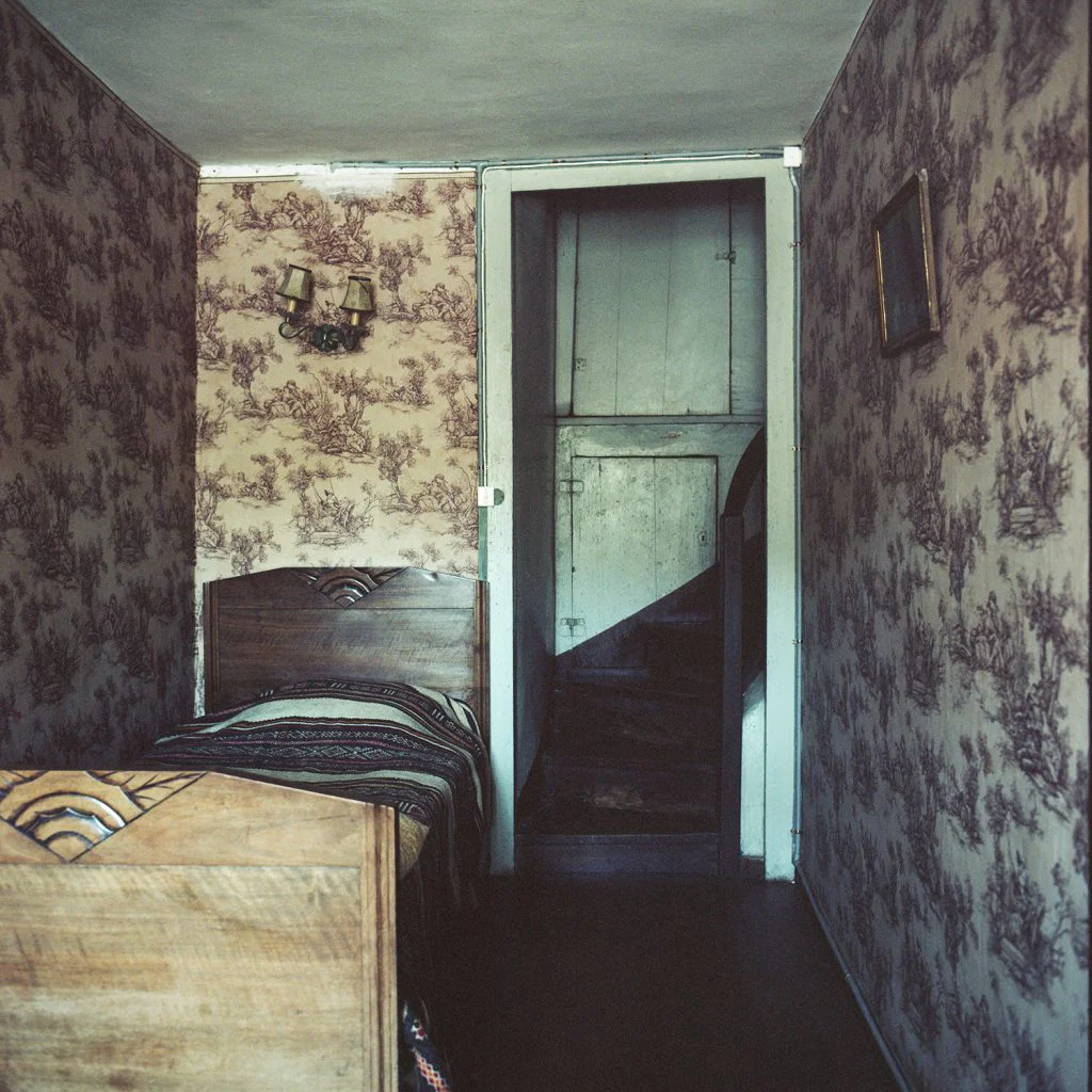 Photographie de la chambre de René au 2ème étage.